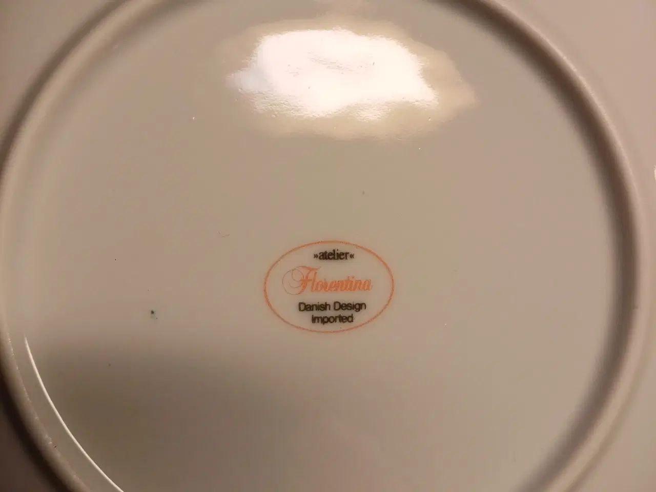 Billede 6 - Spisetallerkener Florentina fra Aida