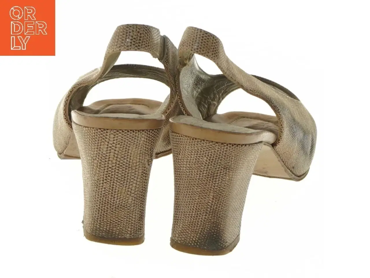 Billede 7 - Brune Minelli damesandaler med hæl fra Minelli (str. 40 )