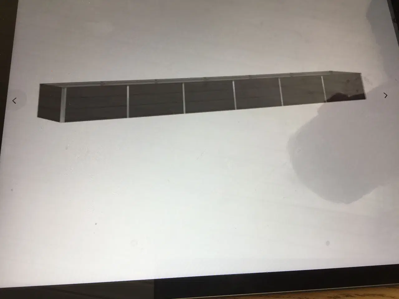 Billede 1 - Højbed/plantekasse stål antracit ( mørkgrå)