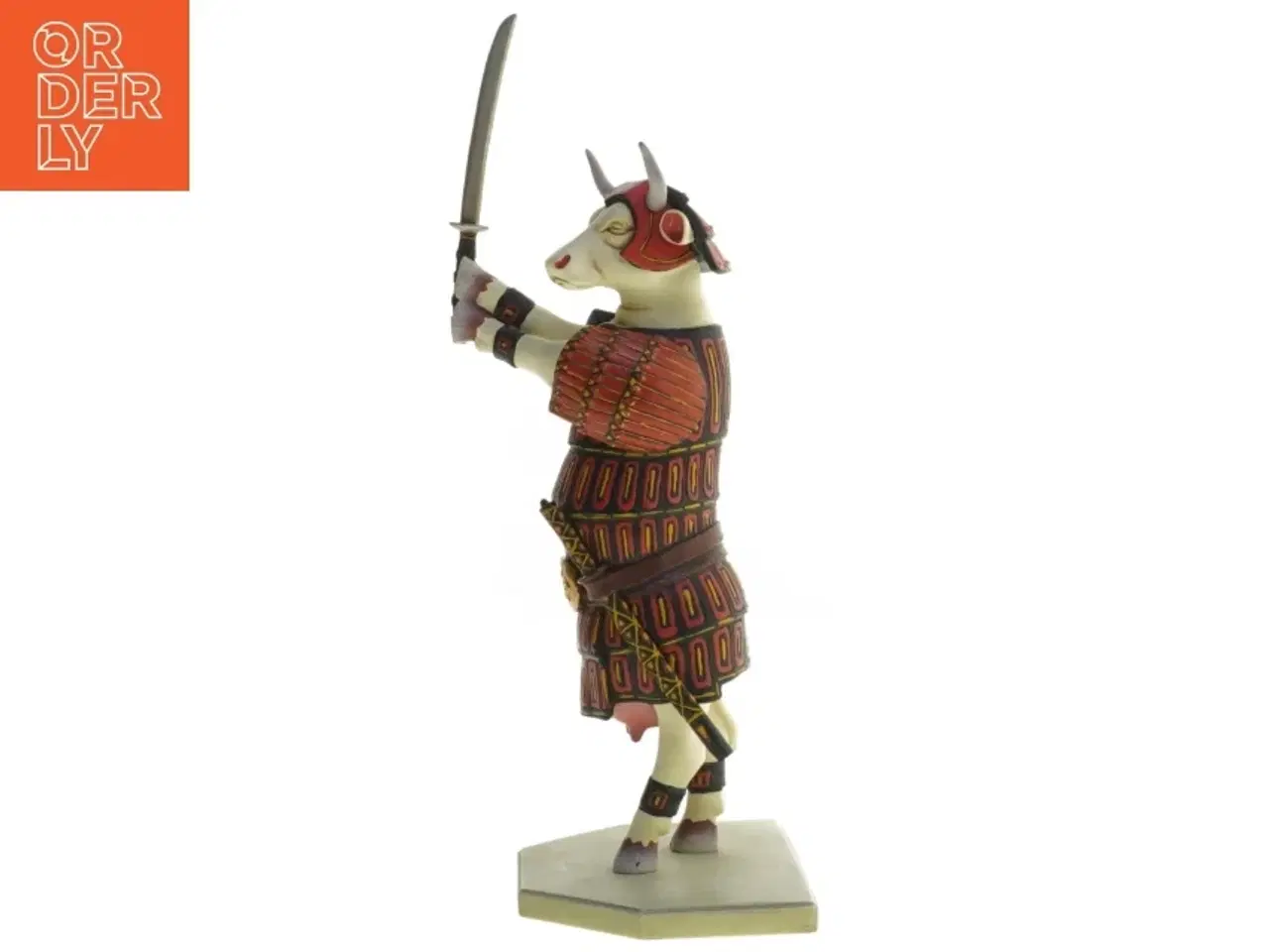 Billede 2 - Figur af samurai ko fra CowParade (str. 25 cm)