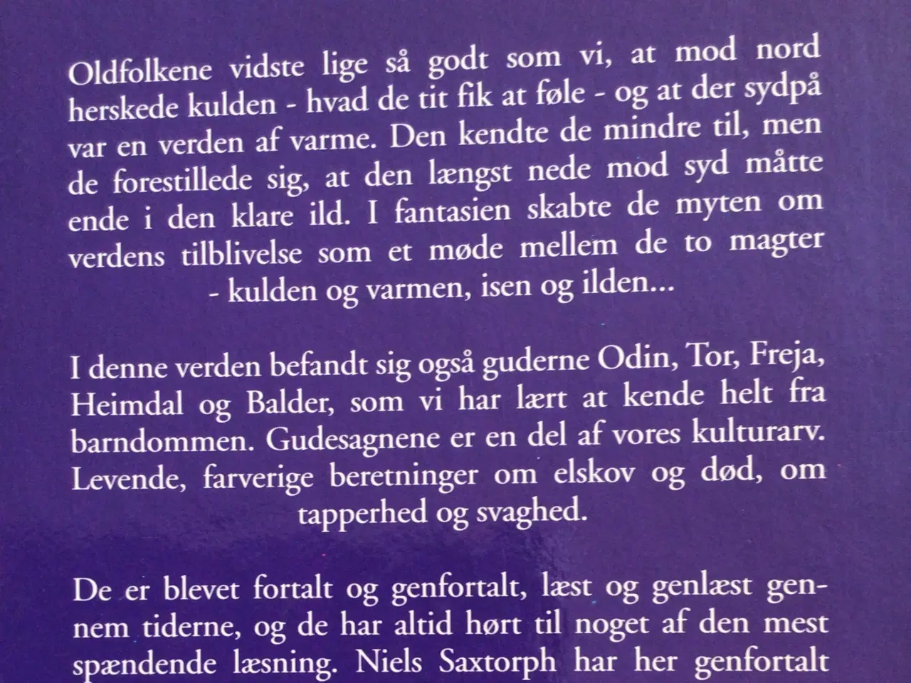 Billede 2 - Niels Saxtorph : Nordiske Gude- og Heltesagn