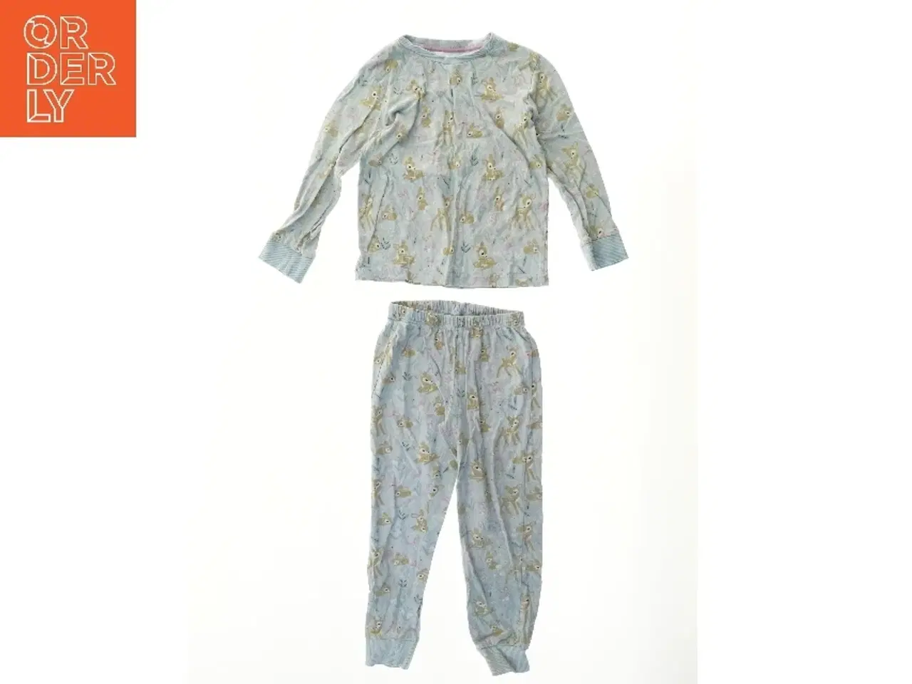 Billede 1 - Pyjamas med Bambi motiv fra Ellos (str. 110)
