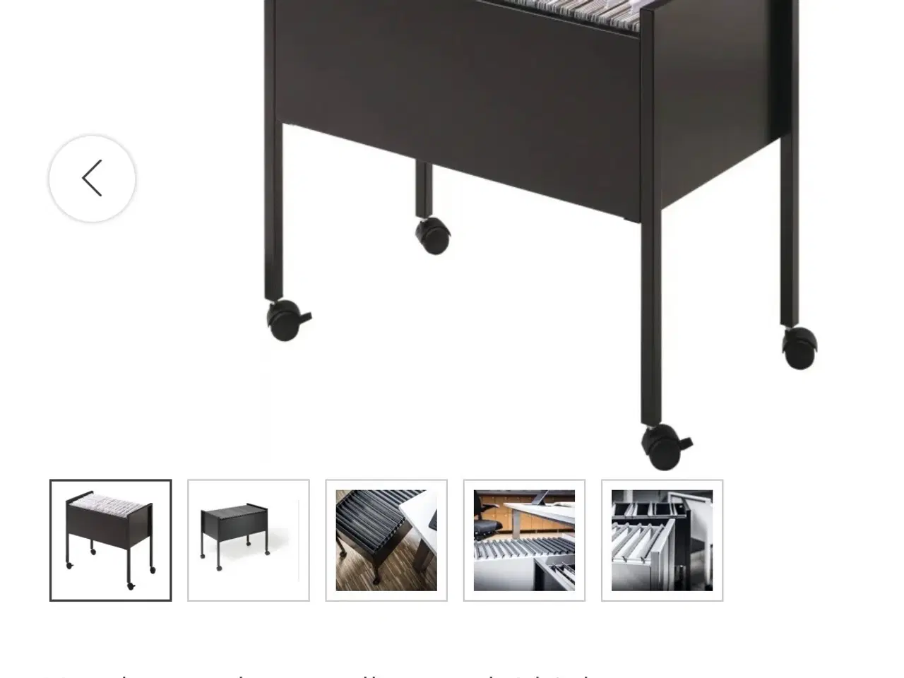 Billede 1 - Hængemappevogn til A4