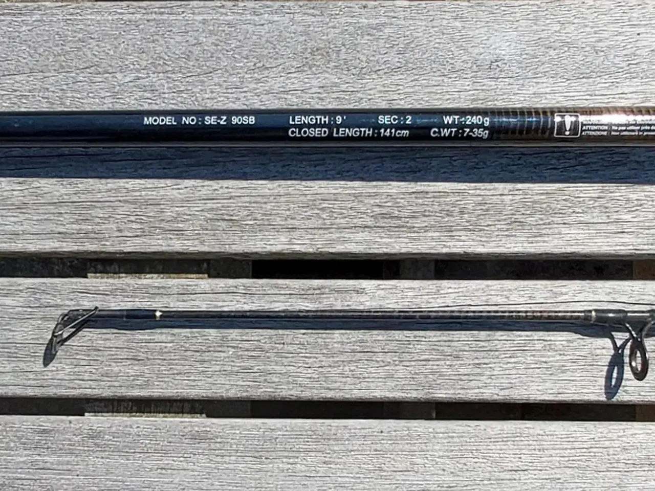 Billede 3 - Daiwa Sensor-Z spinnestang 