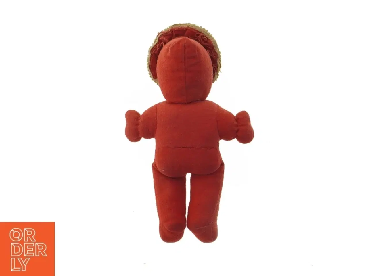 Billede 2 - Stofdukke antik (str. 27 cm)