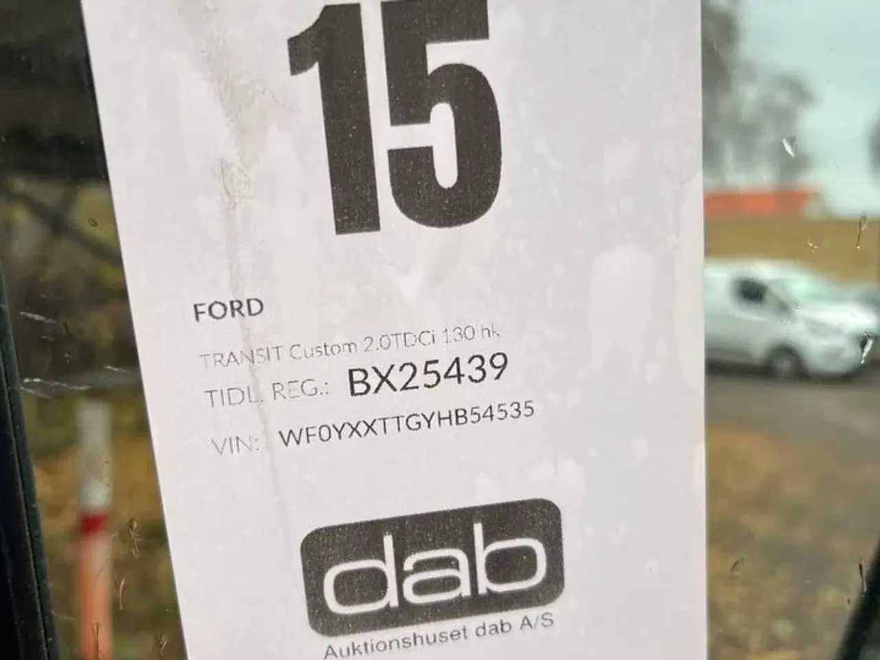 Billede 26 - Varebil FORD TRANSIT Custom 2.0TDCi 130 hk