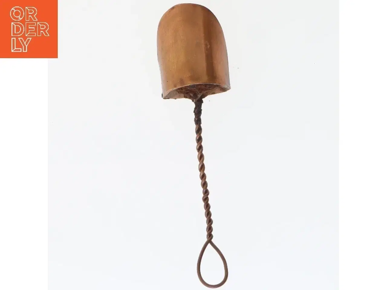 Billede 4 - Kobberske med snoet håndtag (str. 14 cm)