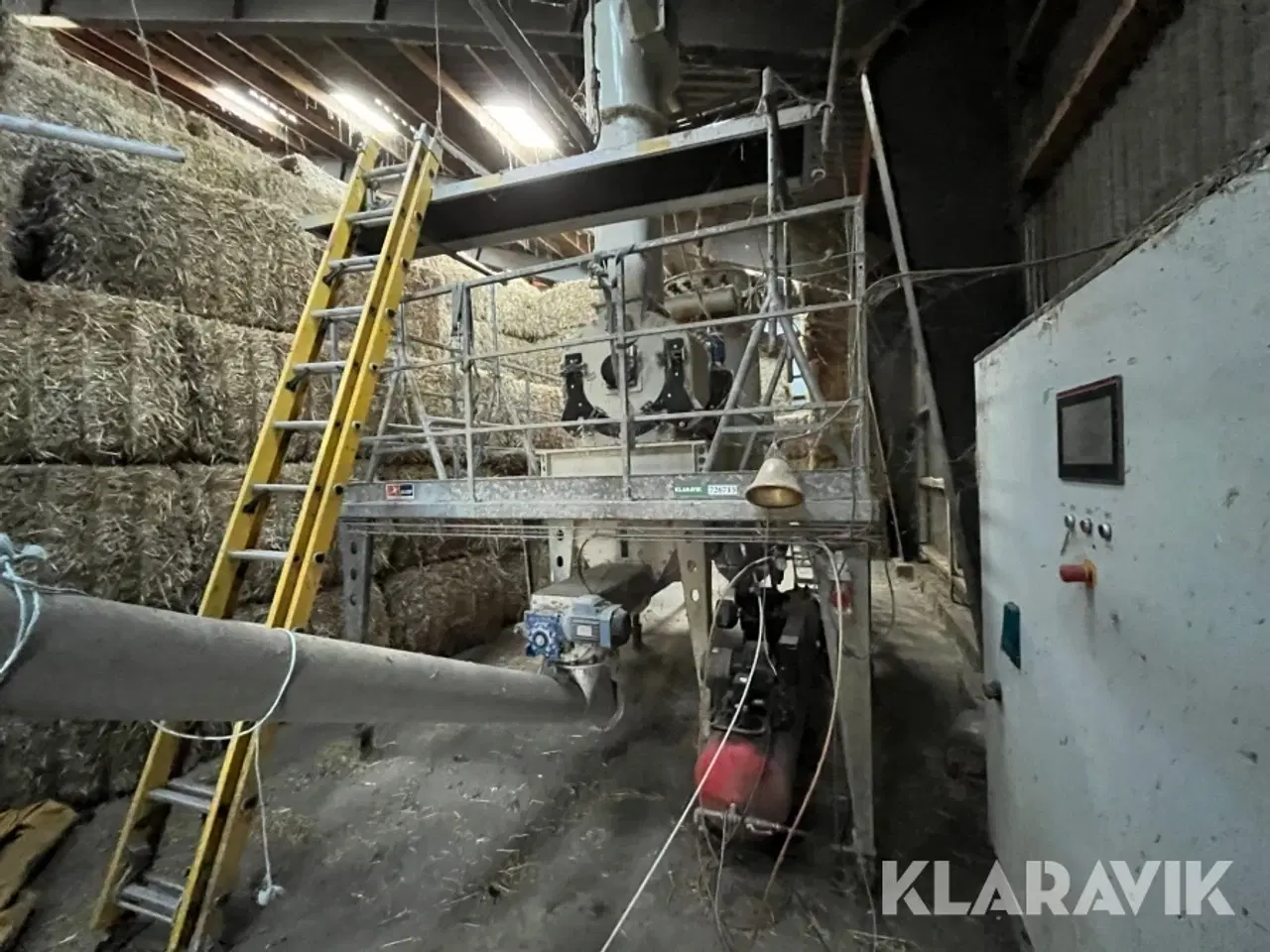 Billede 1 - Halmforarbejdnings maskine