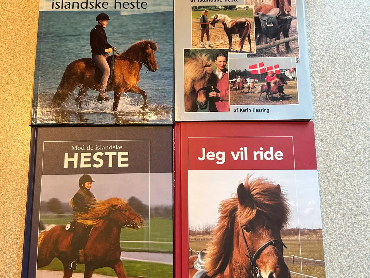 Billede 1 - 4 bøger om Islandske heste, pæne og velholdte.