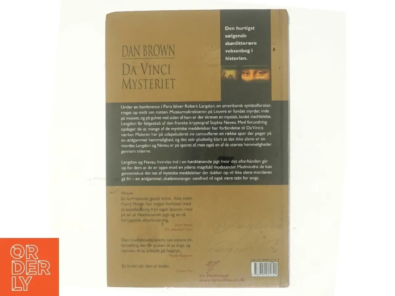 Billede 3 - Da vinci Mysteriet af Dan Brown