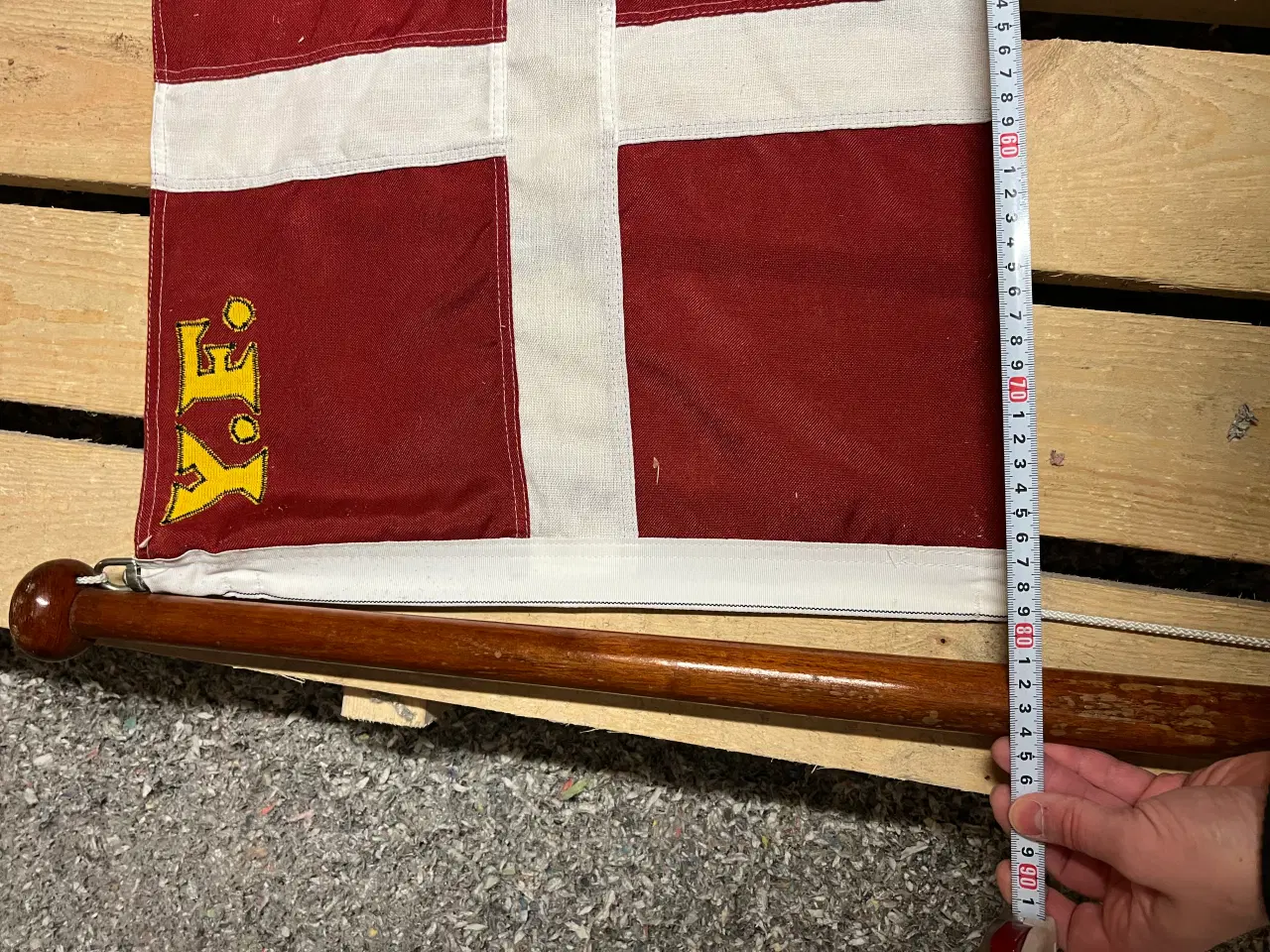 Billede 2 - Yacht flag med pind