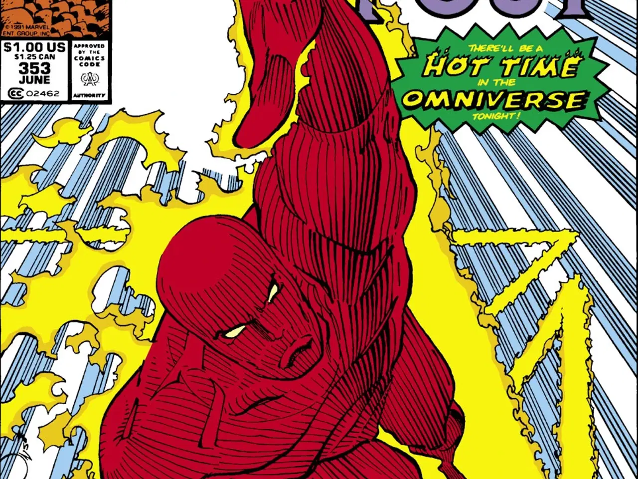 Billede 1 - Fantastic Four nr. 353 Først optrædelse af Mobius