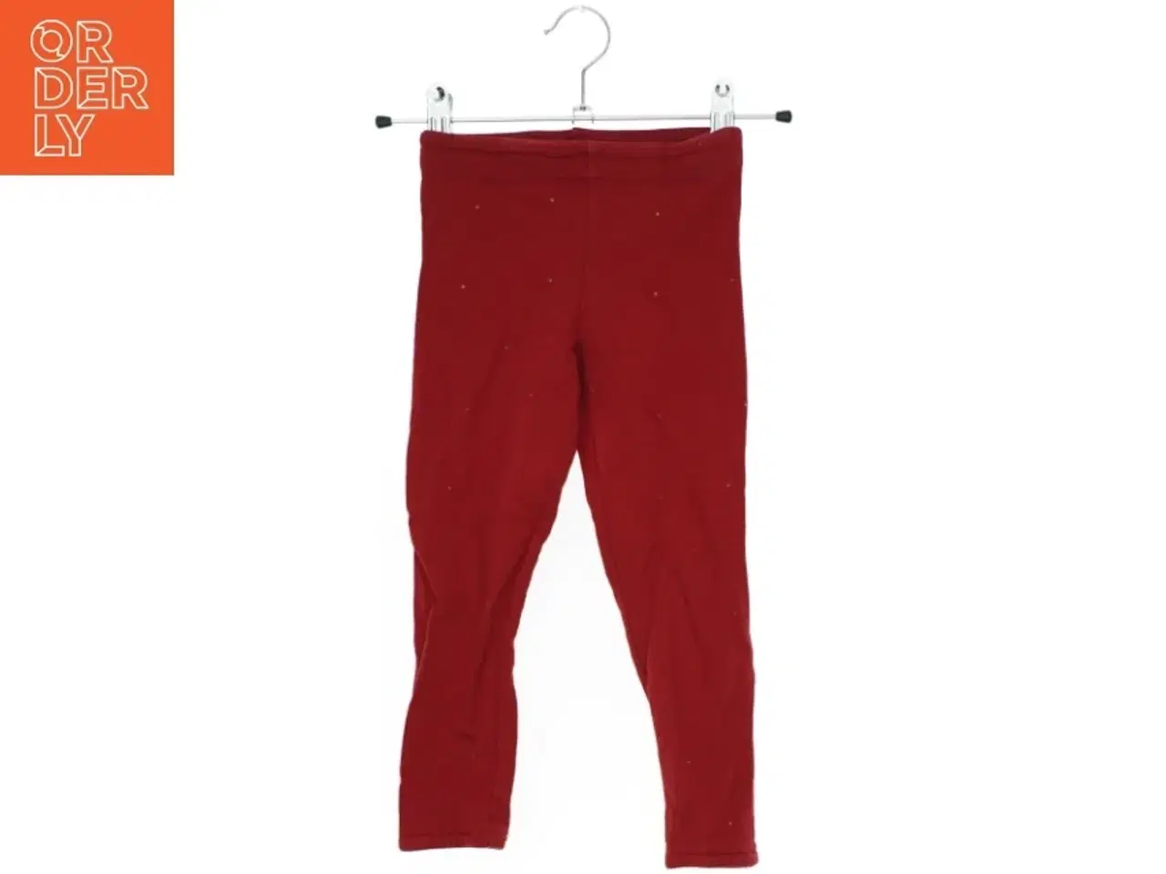 Billede 1 - Røde leggings til børn fra H&M (str. 98)