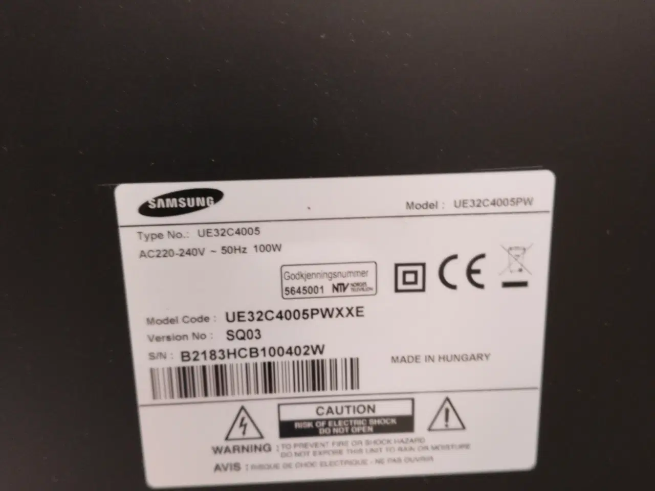 Billede 3 - Samsung tv