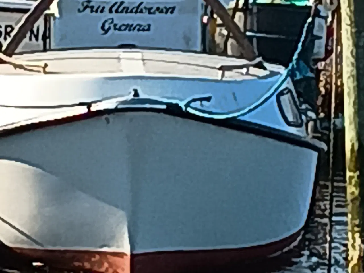 Billede 2 - JOLLE  med ny VETUS m-line , 27 hk. motor