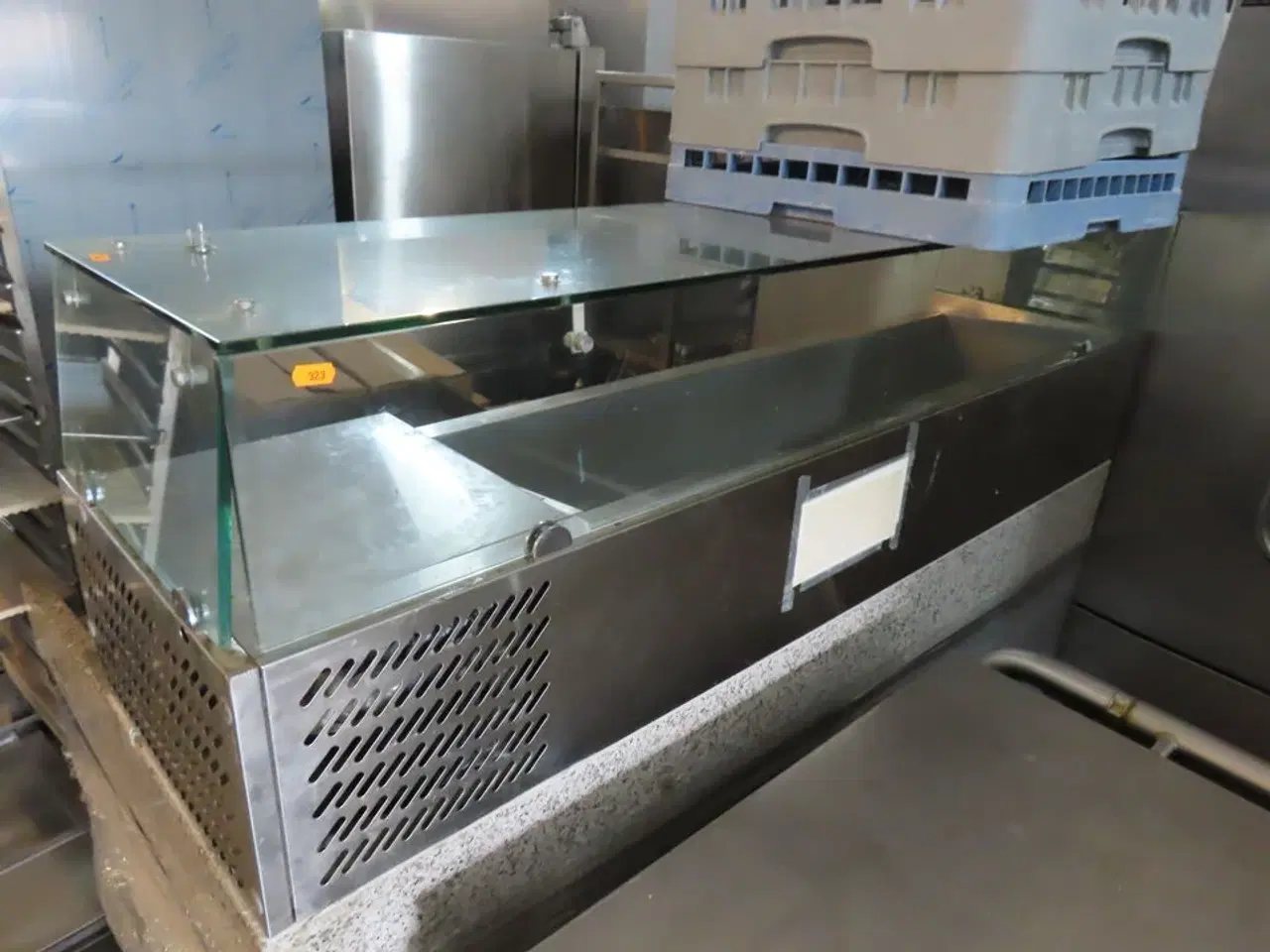 Billede 2 - Pizza station med display kølemontre