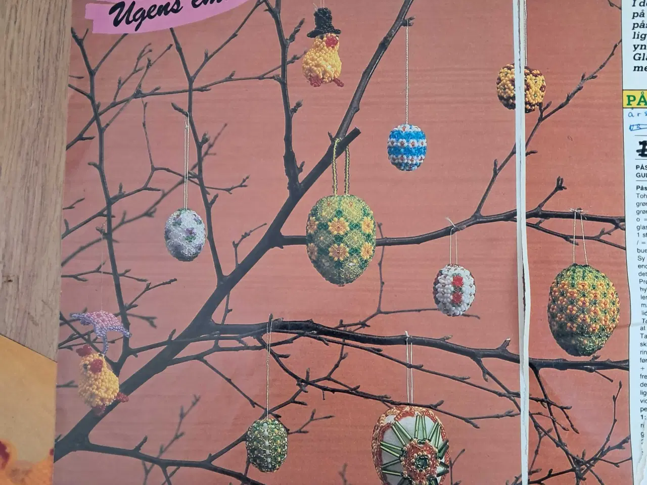 Billede 2 - Opskrifter fra ugeblade til perler