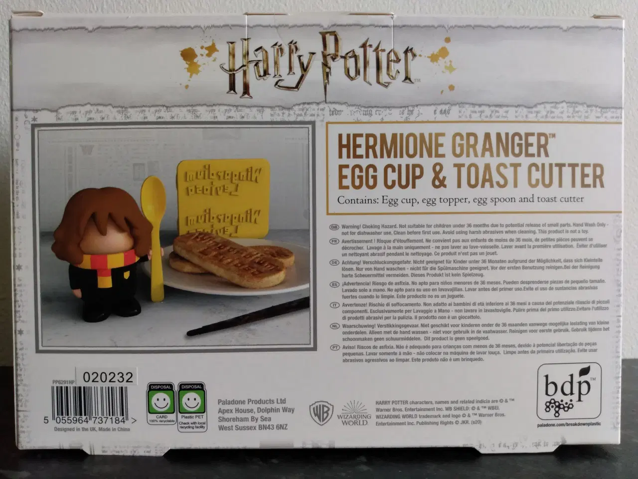 Billede 1 - Harry potter æggebæger "Hermione"