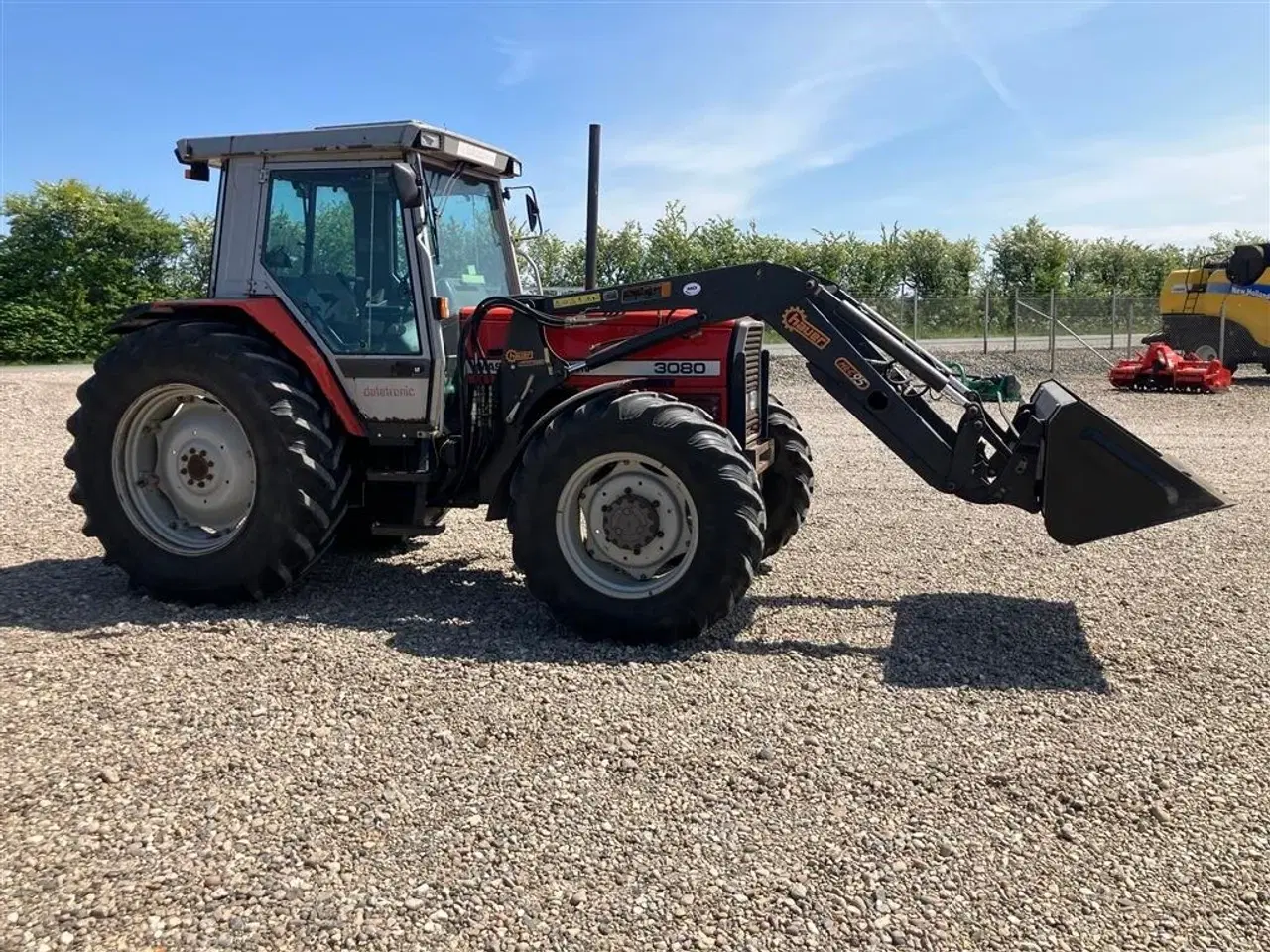 Billede 4 - Massey Ferguson 3080 4wd med Frontlæsser 40km/t