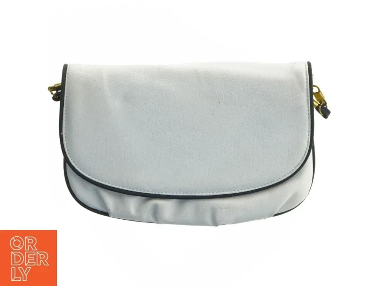 Billede 1 - Hvid skuldertaske (str. 26x17,5 cm)