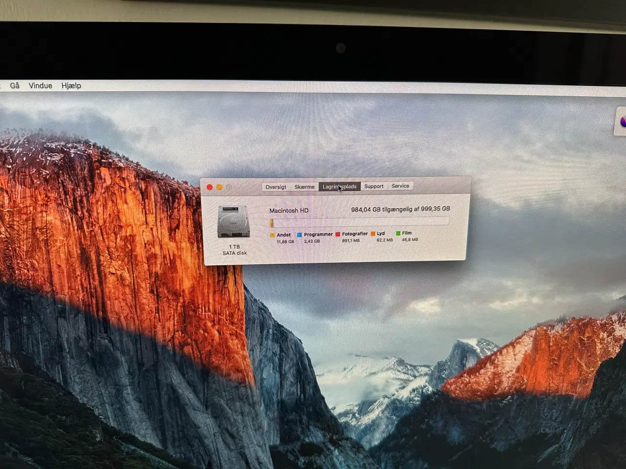 Billede 5 - iMac 21,5” (Late 2015)-Retina skærm & 1TB harddisk