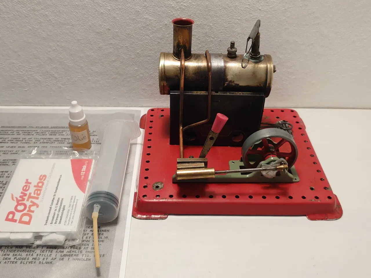 Billede 1 - Mamod dampmaskine Se3. Afprøvet. 1960-69.U.K.