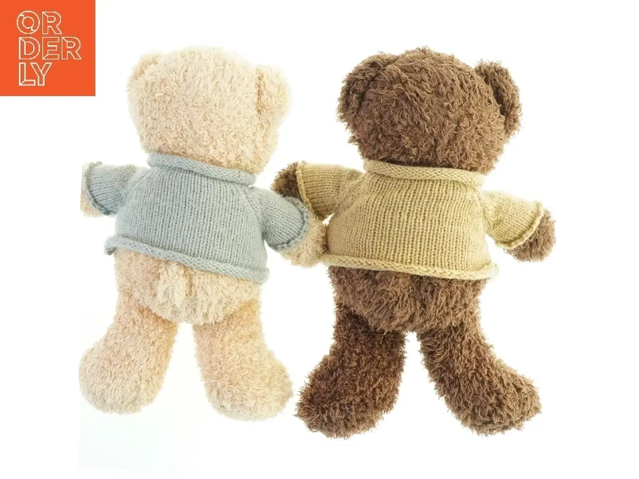 Billede 2 - Bamser med trøjer, 2 stk. (str. 38 cm)