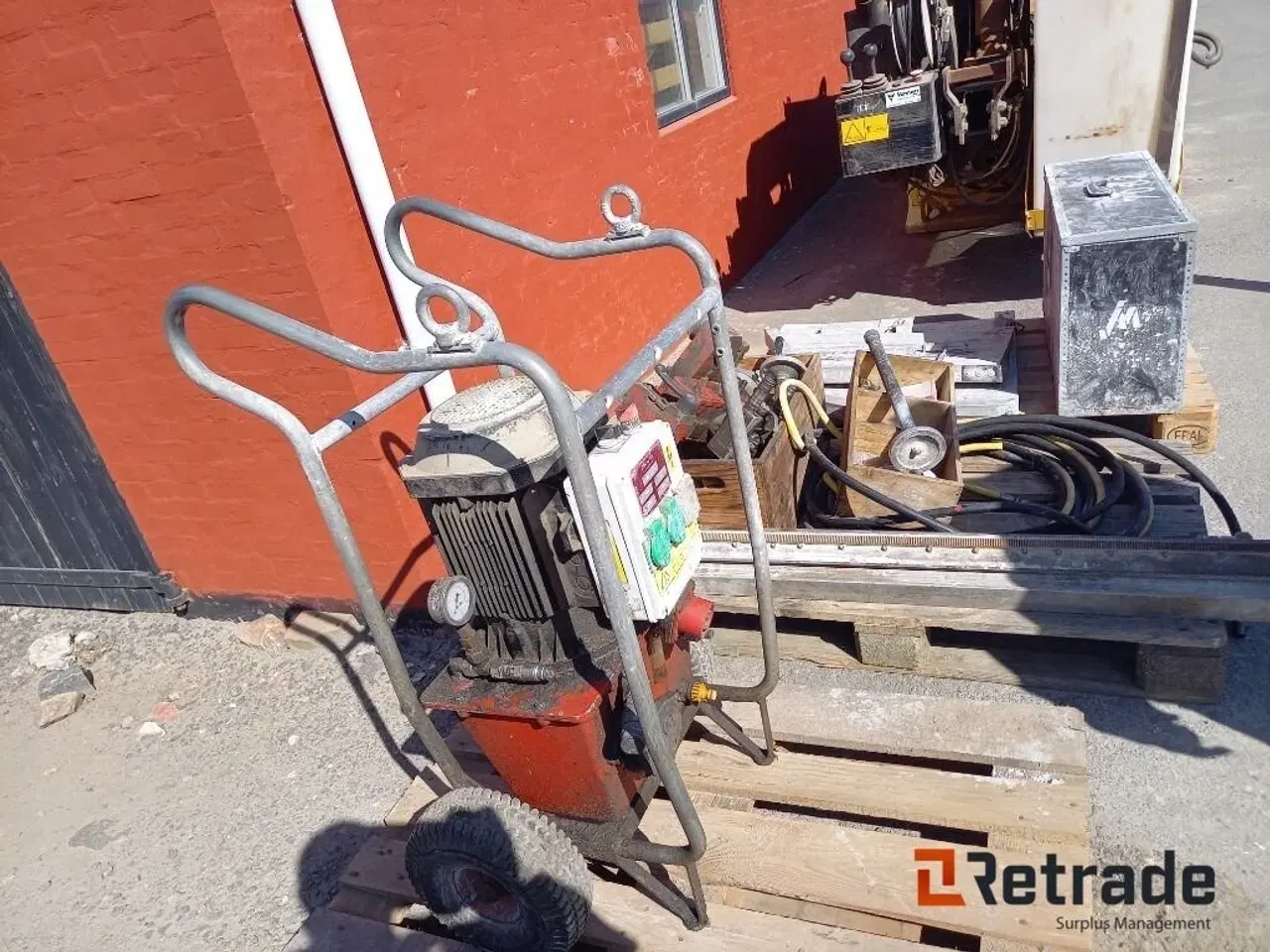Billede 2 - - - - Dimas PP325E hydraulisk betonsav
