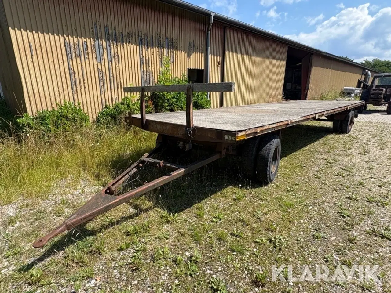 Billede 1 - Halmvogn med aluminium lad Varig