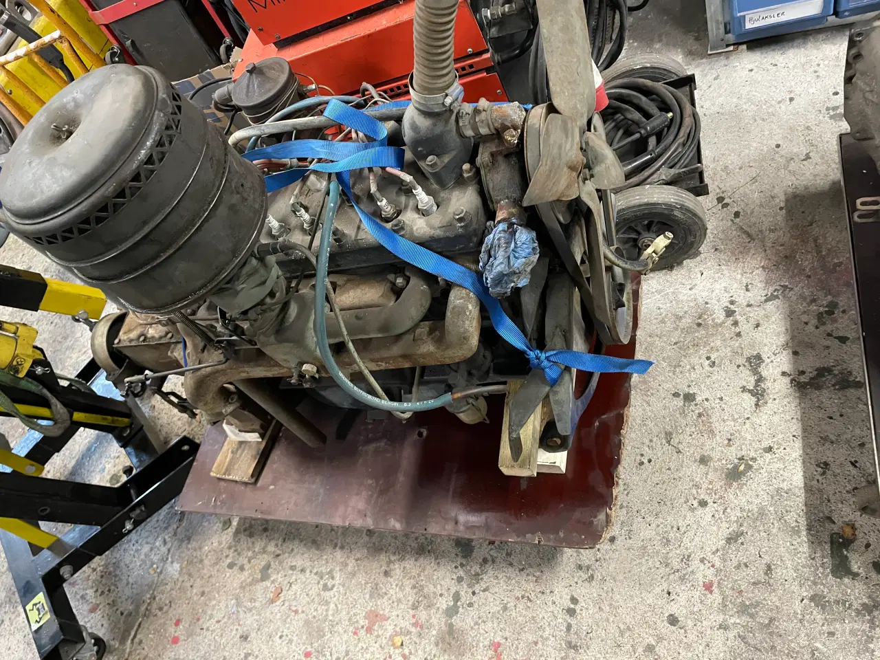 Billede 4 - plymouth p4 1937 motor og gearkasse