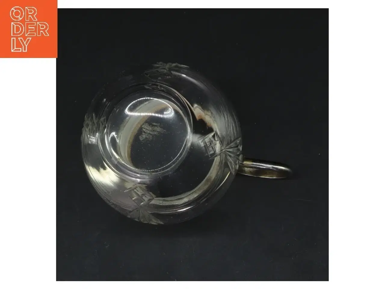 Billede 2 - Sovsekande i glas og metal (str. 9,5 cm)