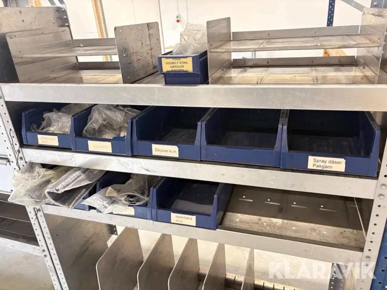 Billede 9 - Reol 3 fag passer til Ford transit H2 L2 Finnerup system