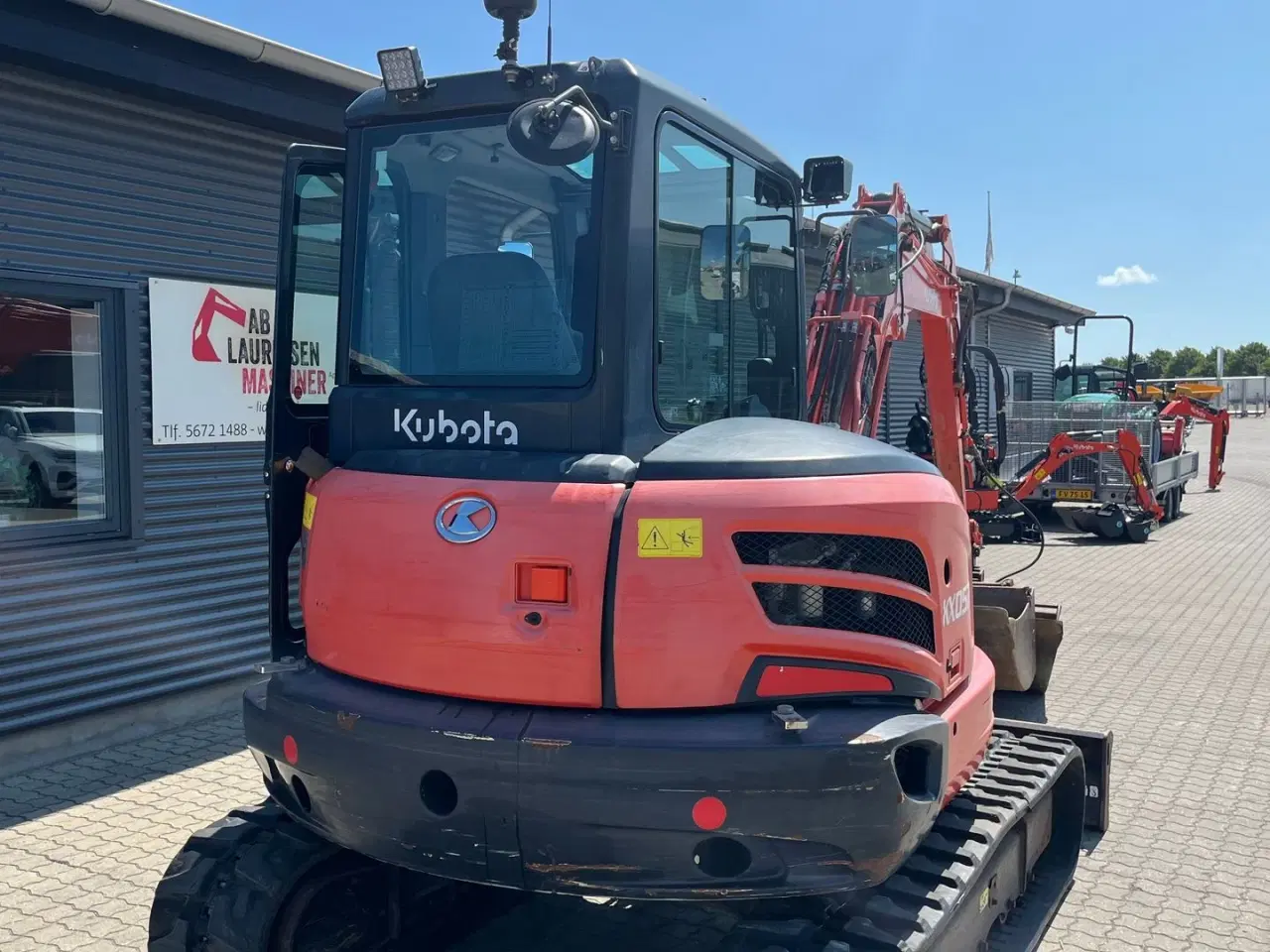 Billede 16 - Kubota KX057-4 hydraulisk Hydrema fæste Kipbar planerskovl og 2 graveskovle