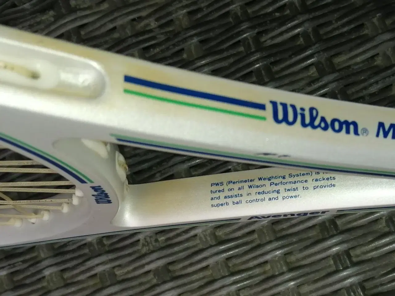 Billede 4 - WILSON AVENGER VINTAGE/SAMLEOBJEKT I FLOT STAND