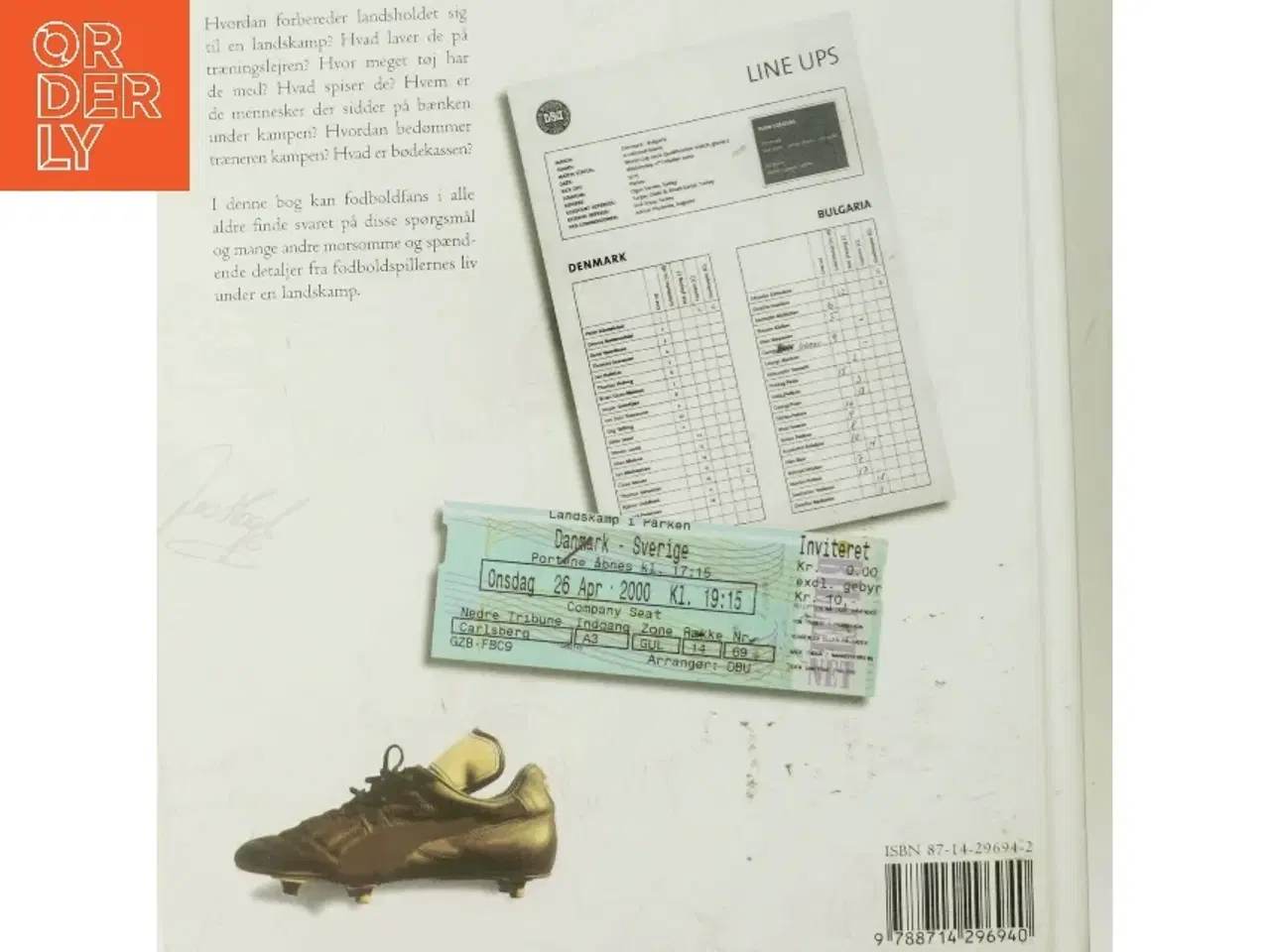 Billede 3 - Med landsholdet til kamp : pak tasken, du er udtaget! af Birger Peitersen (Bog)