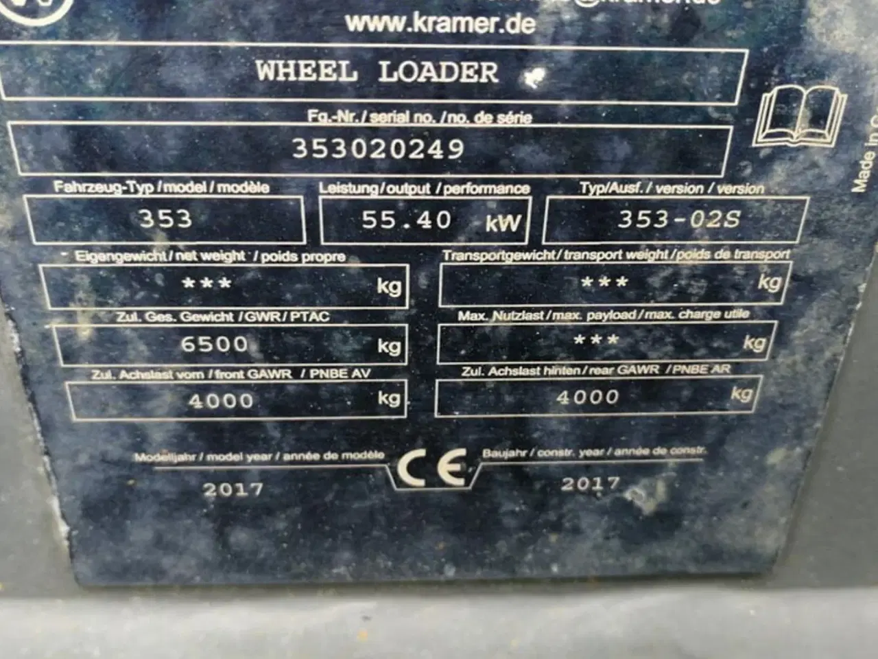 Billede 3 - Kramer 5095