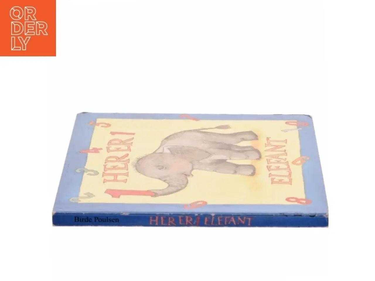 Billede 2 - Her er 1 elefant af Birde Poulsen (Bog)