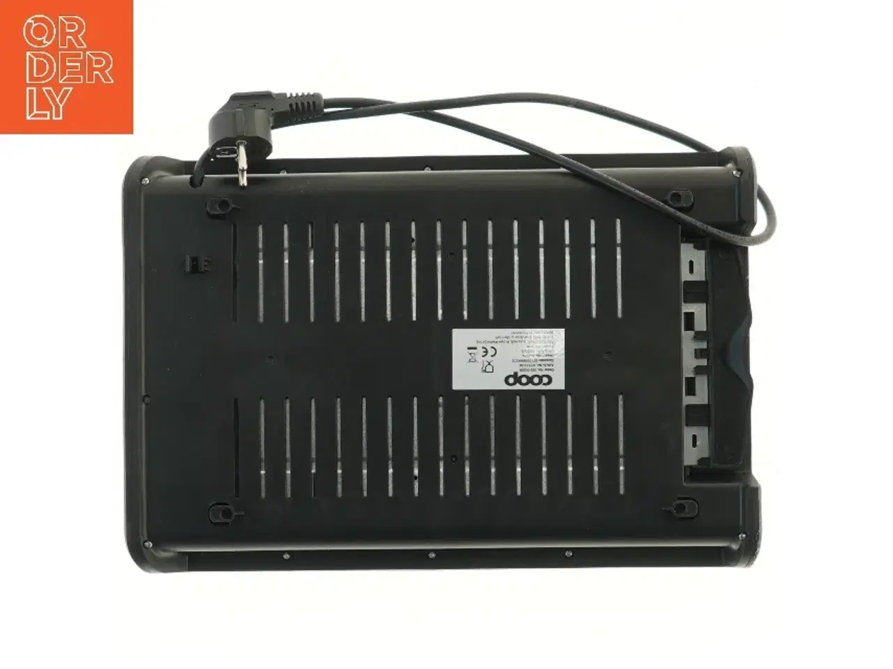 Billede 3 - Elektrisk bordgrill fra Coop (str. 6x22x37 cm)