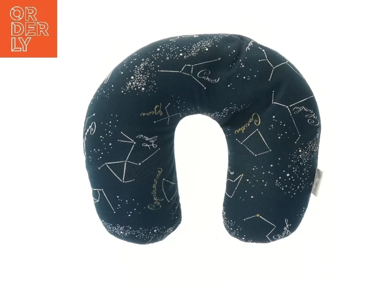 Billede 1 - Rejsepude med stjernemønster (str. Ø 29 cm)