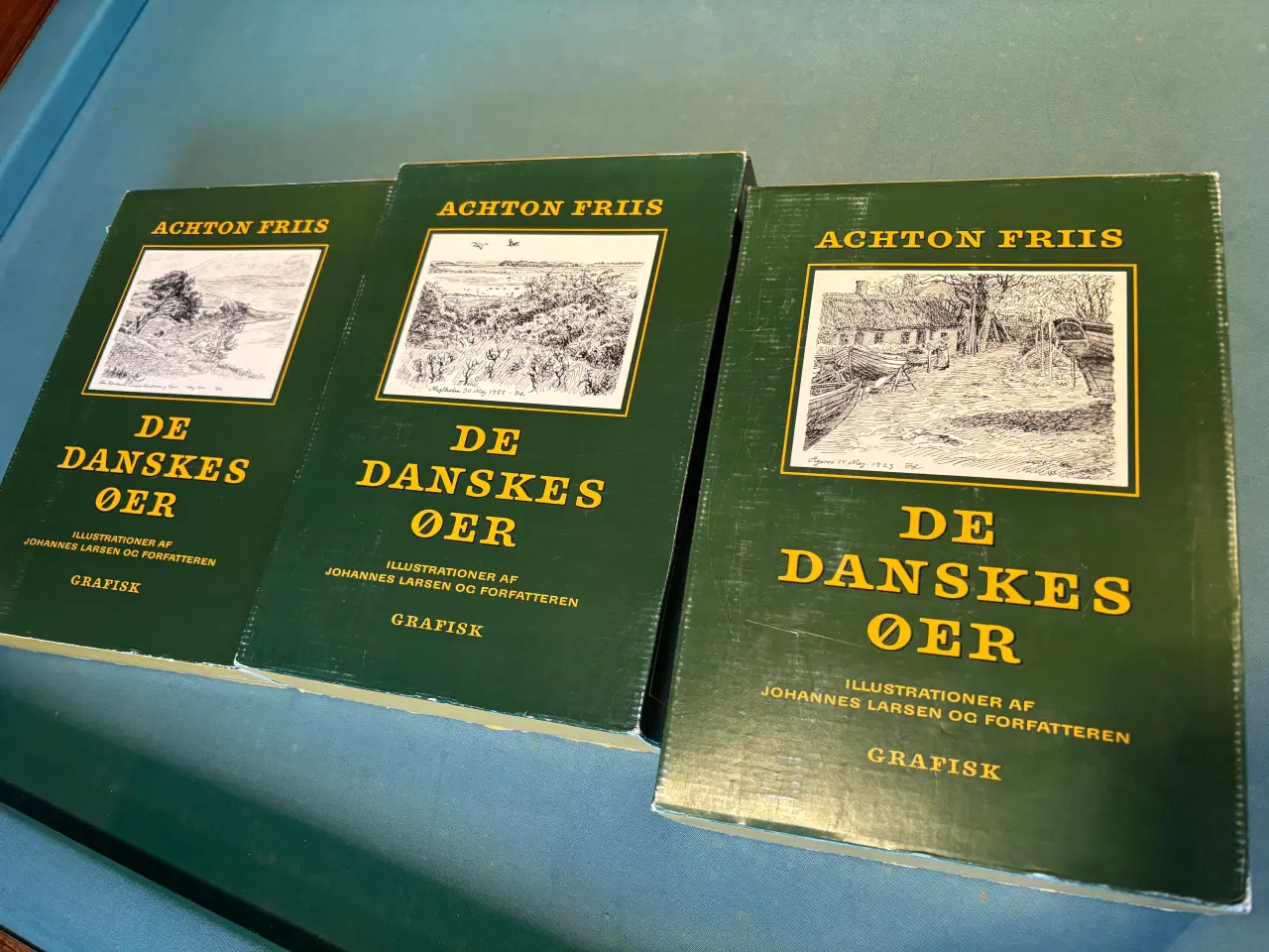 Billede 1 - De danske øer - 3 bind