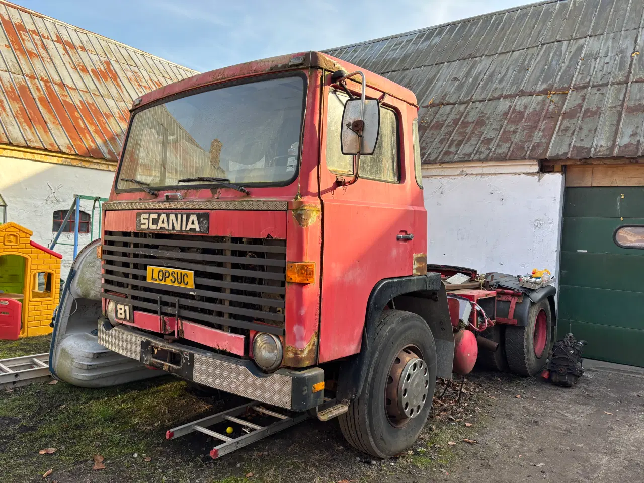 Billede 1 - scania 81 lastbil veteran projekt 