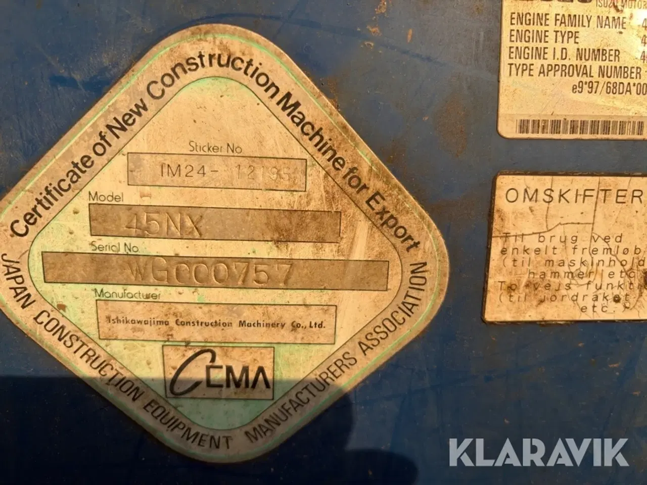 Billede 6 - Gravemaskine IHI 45NX