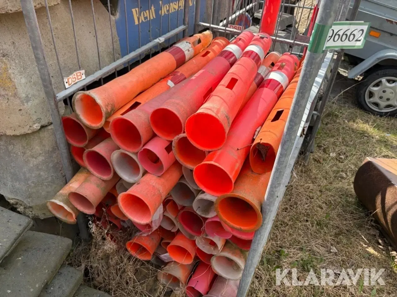 Billede 4 - Trafikkegler / afspærringsudstyr kegler og fødder