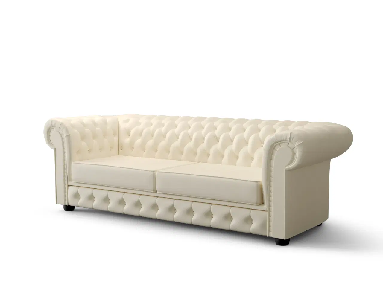 Billede 15 - MANCHESTER II ÆGTE LÆDER TO-PER. SOFA 188 CM