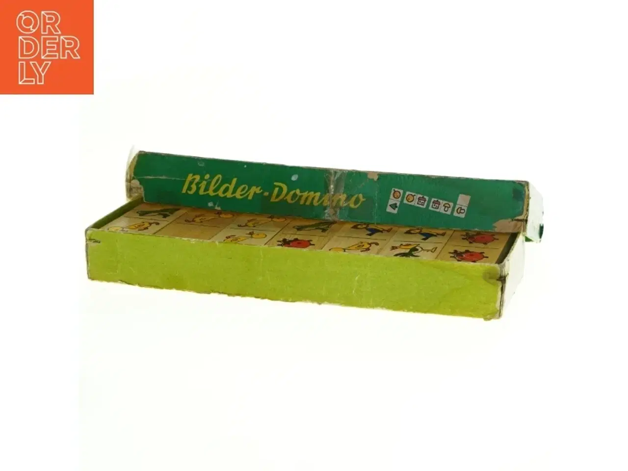Billede 3 - Retro Bilder-Domino Spil (str. 25 x 8,5 cm)
