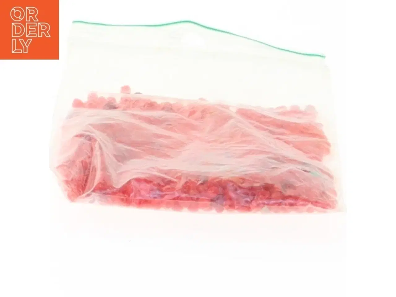 Billede 3 - Røde perler (str. Pose 6 x 9 cm)