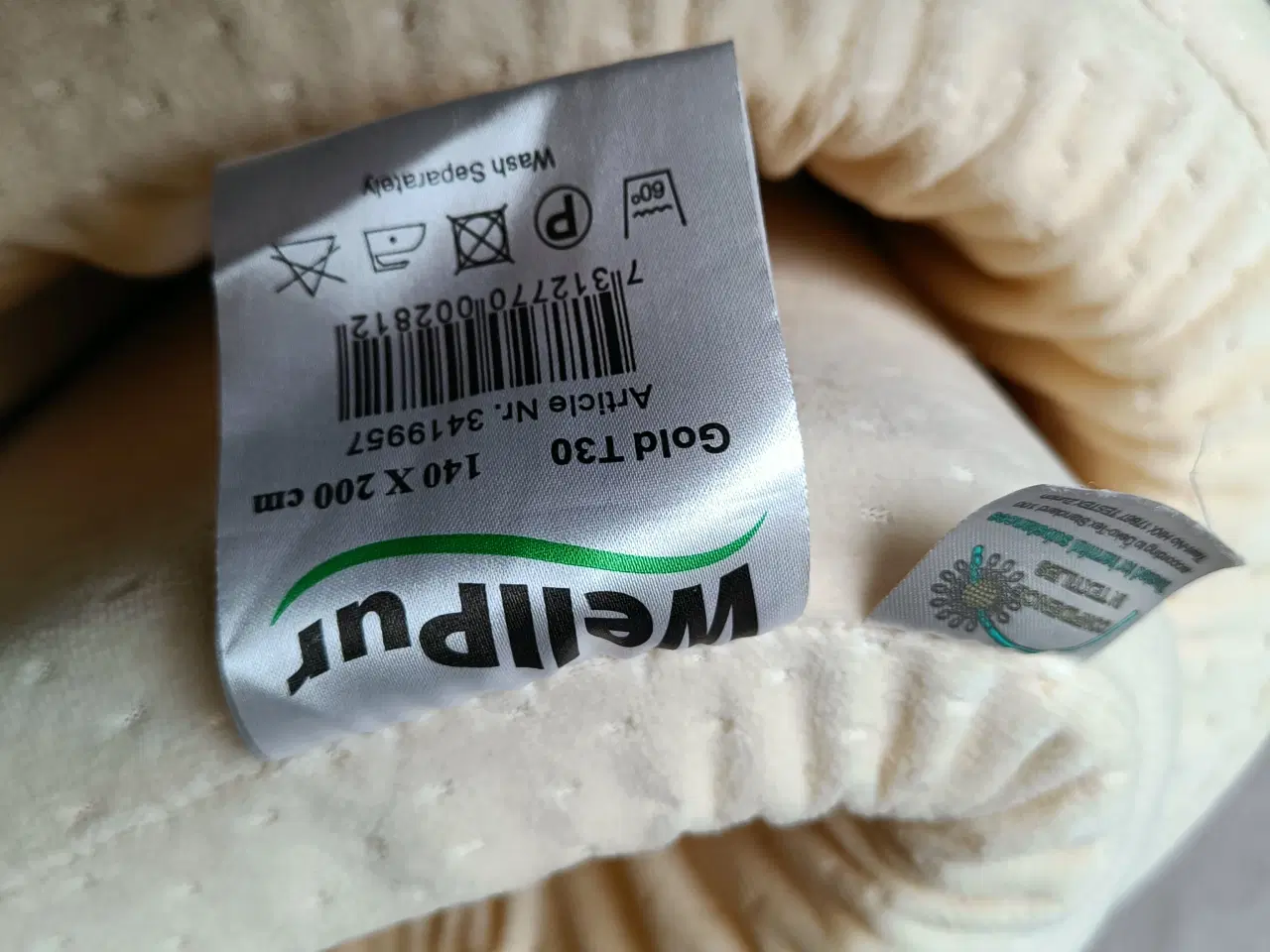 Billede 3 - Wellpur topmadras