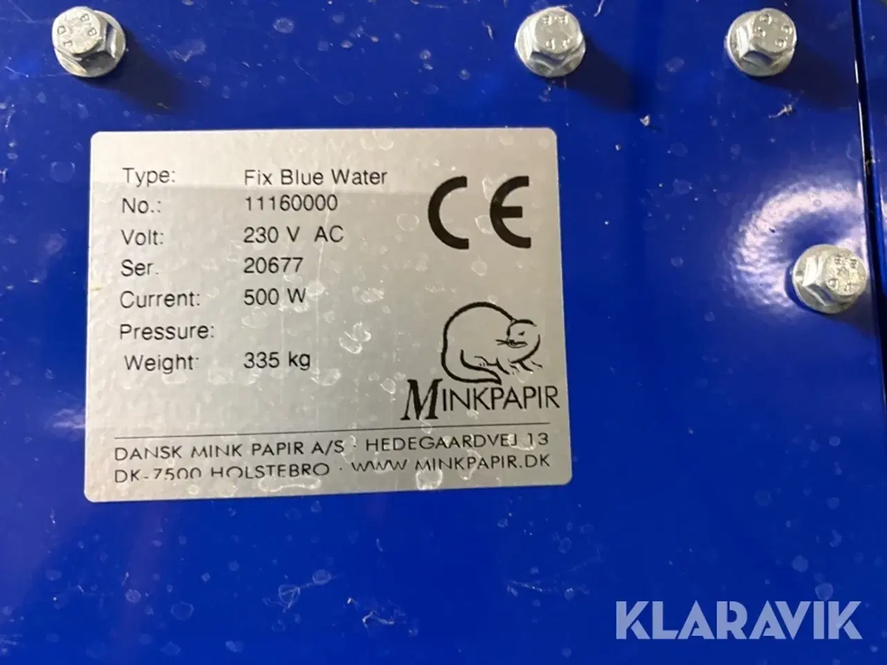 Billede 5 - Tane vasker Minkpapir Fix Blue Water