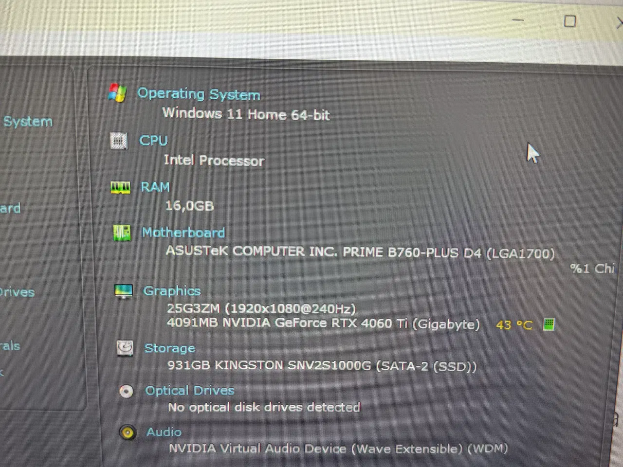 Billede 1 - Meget kraftig Gamer PC sælges