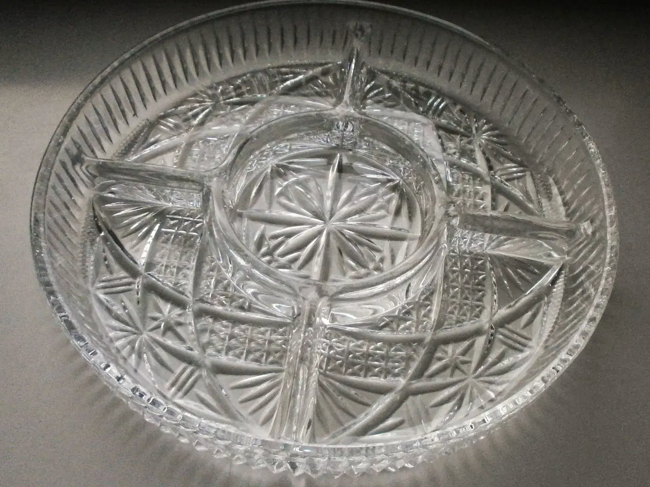 Billede 2 - Service Plate - Crisal Glass - Perfekt Gave !